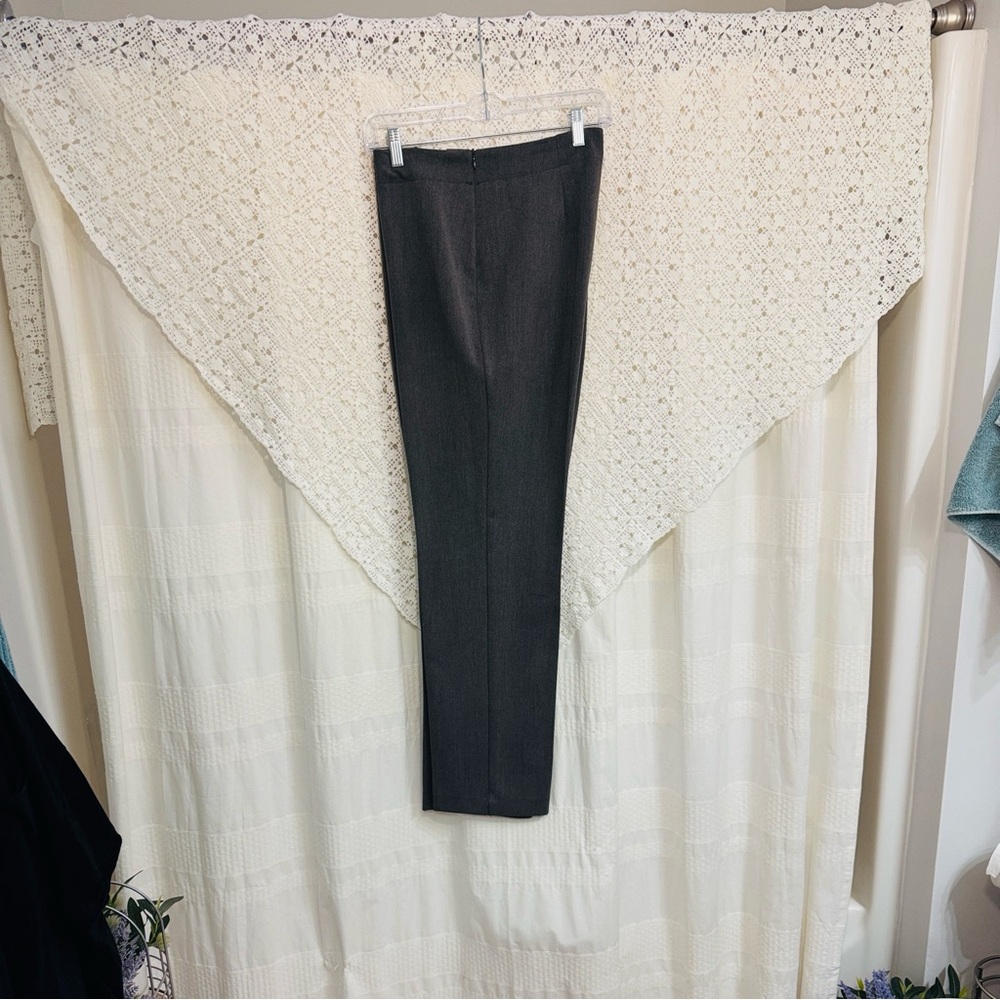 Chico's Gray Straight Leg Dress Pants